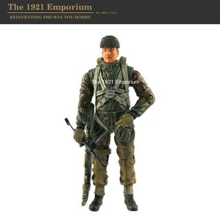 Rare 1:18 Blue Box Toys Bbi Elite Force Wwii British Airborne Paratrooper Figure