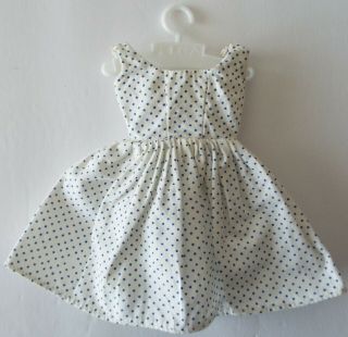 Ross Toys Tina Cassini 1950s Vintage Dots For Day Tagged Doll Dress Oleg Cassini