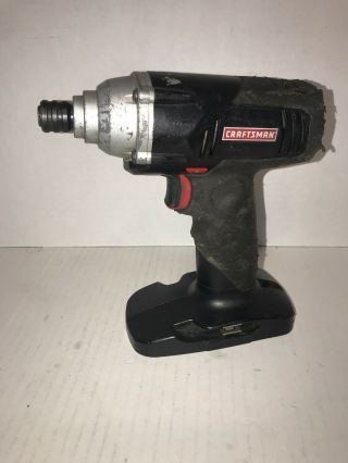 Rare Craftsman C3 19.  2v 1/4 In.  Impact Driver W/led 315.  114830 Bare Tool Only