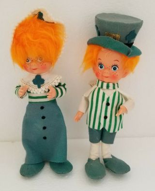Vintage Herman Pecker & Co. ,  York,  N.  Y.  Big Eyed Doll Irish