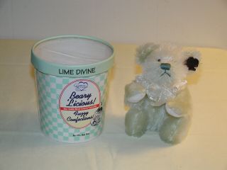Vintage Annette Funicello Lime Divine Beary Licious Ice Cream Bear 5 "