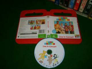 Play School - Live In Concert - Rare Abc For Kids Australian Dvd Issue