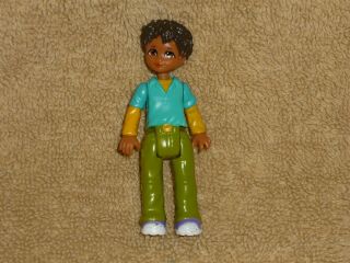 Fisher Price Sweet Streets Dollhouse African American Black Rare Boy