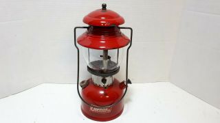 Vintage Coleman Red Lantern Model 200 Dated 6/62