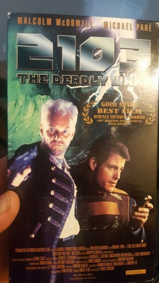 2103 The Deadly Wake Vhs Rare Oop Htf