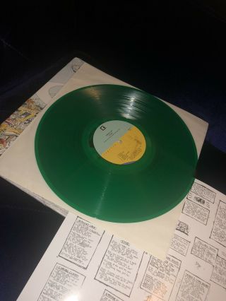 Green Day - Dookie Vinyl Record Green Color Hot Topic Exclusive Rare