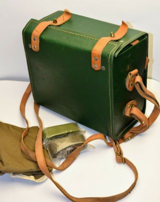 VINTAGE RARE WWII WW2 RUSSIAN MILITARY ARMY FIELD MEDIC FIRST AID KIT BAG POUCH 2