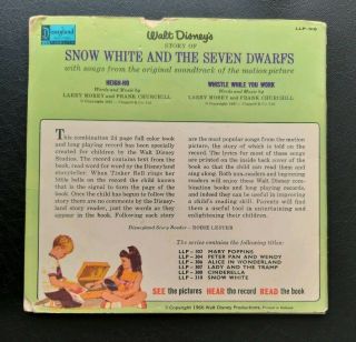 Rare Walt Disney ' s Snow White And The Seven Dwarfs 24 P.  Book 7 