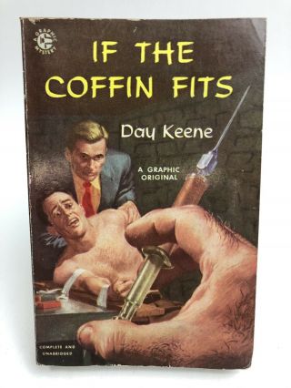 If The Coffin Fits Day Keene Graphic Mystery 43 Vice First Printing