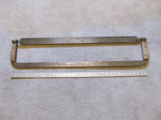 Rare Vintage Henry Disston & Sons Beef Splitter 2 Butcher ' s Meat Saw 2