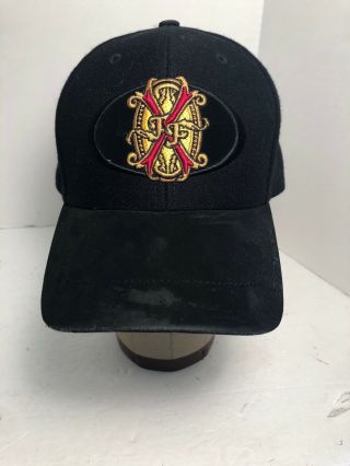 Rare Arturo Fuente Opus X Logo Hat Cap Black Signed By Carlos Fuente