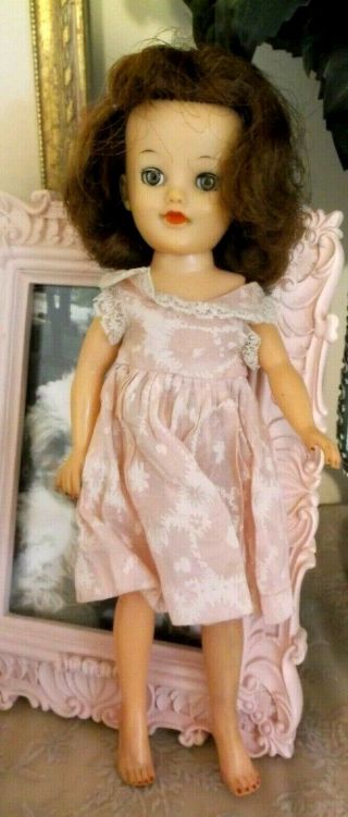 Vintage Faux Miss Revlon Doll W/ Dress 10 1/2 "