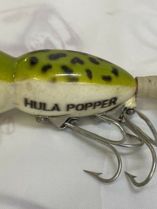Vintage Hula Popper Fishing Lure (10) 3