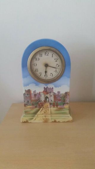 Antique Tower Of London Beefeater Ceramic Clock Spares