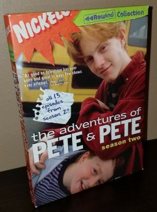 The Adventures Of Pete And Pete Season Two (dvd,  2005,  2 - Disc Set) Rare,  Oop