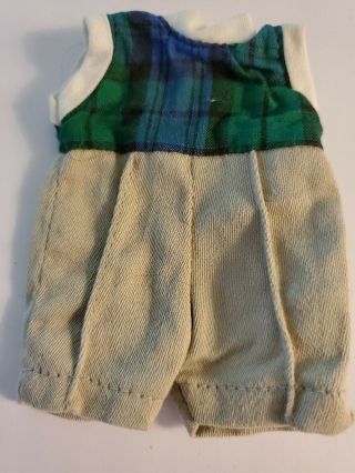 Vintage Vogue Ginny Doll Gym Kids Outfit 6028,  1956