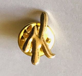 Special K Breakfast Cereal Small Letter Advertising Pin Badge Rare Vintage (h8)