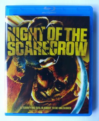 Night Of The Scarecrow (blu - Ray Disc,  2013) - Olive Films - Rare,  Out Of Print