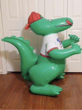 Vintage Rare Pepsi Cola Large Inflatable Dinosaur Scarfy Gotta Have It 1991 Soda