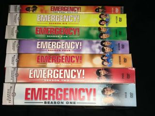 Emergency Dvd The Complete Series Season 1 - 7 Tv Show Rare Oop