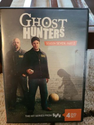 Ghost Hunters: Season 7 Seven Part 2 Rare Oop Dvd Set