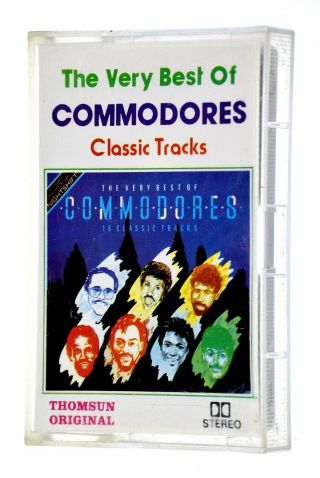 The Very Best Of Commodores Classic Tracks Rare Thomsun Cassette Tape Album