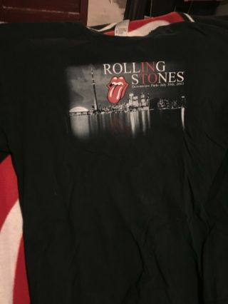 The Rolling Stones Julu 30,  2003 Toronto Sars Shwo - Very Rare Xl