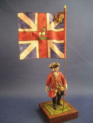 Studio Or Pro Painted Stadden Rare British Heavy Cavalry Officer 1745 - Very Fine