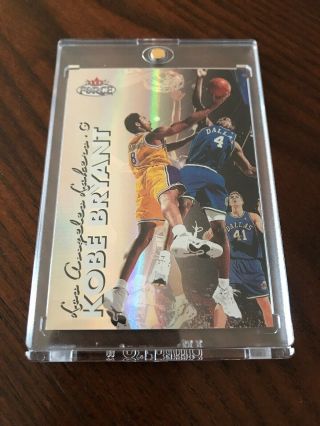 Kobe Bryant 1999 - 2000 Fleer Force Forcefield Sp Lakers - Rare - Only 1 On Ebay?