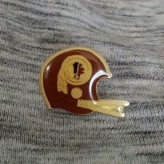 Vintage Nfl Football Washington Redskins Team Logo Helmet Enamel Pin Rare