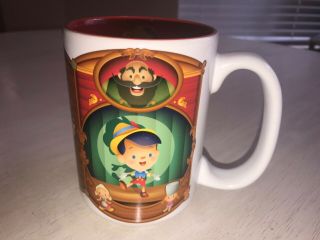Disney Parks Pinocchio & Friends Ceramic Mugs Cups - Jerrod Maruyama - Rare