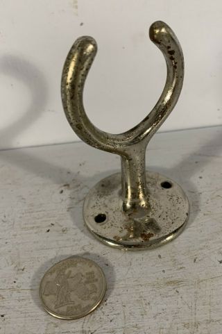 Antique Nickel Plated Brass Wall Mounted Shower Handle ? Holder Hook