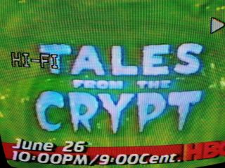 Prerecorded Horror Tv Vhs Tales From The Crypt & Darkside Rare