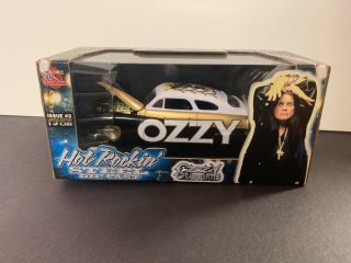 Ozzy Osbourne Hot Rockin Steel Diecast 1:24 Scale Car Rare Limited