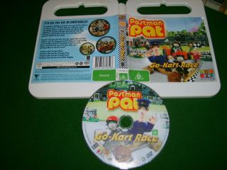 Postman Pat : Go - Cart Race (4 Adventures) - Rare 2007 Abc For Kids Issue Dvd R4
