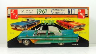 (empty Box) 1961 Pontiac Bonneville Vintage 1/25 Amt