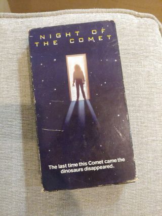 Night Of The Comet Vhs Video Tape Movie Rare Goodtimes