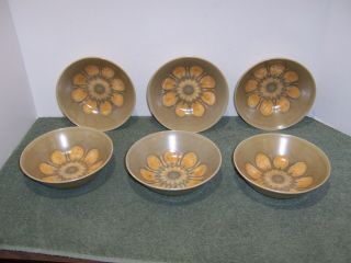 Rare 6 Johnson Bros Stonecrest Dorado Cereal Bowls 6 3/8 "