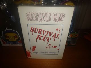 The Sleepaway Camp Survival Kit (dvd,  2002,  3 - Disc Set) Box Only Rare Oop