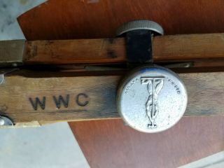 Vintage Thalhammer Wood/metal Adjustable Tripod - Rare