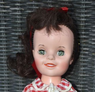 Linda Williams Doll 14 " In Red Gingham,  1959 P.  M.  A.