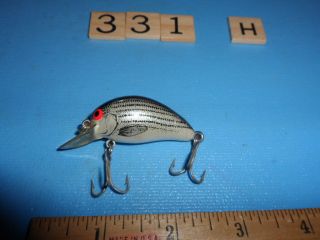 T0331 H Vintage Bomber Model A Screw Tail Fishing Lure