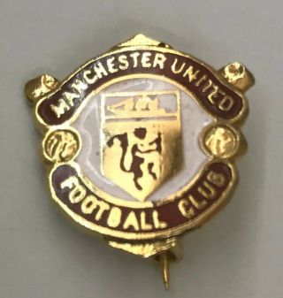 Rare Vintage Manchester United Fc 1980 