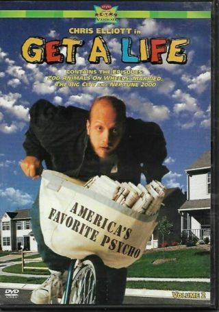 Chris Elliott - Get A Life - Volume 2 Dvd - Rare Oop - Fox Tv Show (rhino 2001)