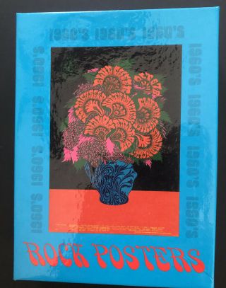 Vintage Museum Of Modern Art 20 Notecards - 60s Psychedelic Rock Posters C 1991