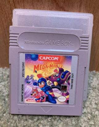 And Vintage Cased Mega Man Iv (nintendo Game Boy,  1993) Rare Find