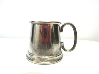 Vintage Raimond Italy Silver Plate 1 Oz Jigger Cup Mini Mug Shape