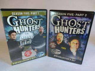Ghost Hunters - Season 5 : Parts 1 & 2 Rare,  In Great Shape