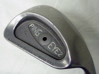 Ping Eye 2,  No,  Sand Wedge Black (steel Zz - Lite Stiff) Eye2 Sw Golf Club Rare