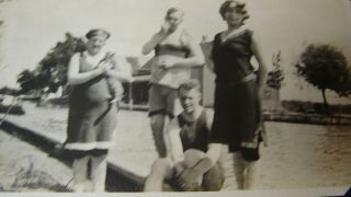 ANTIQUE 1910 - 1920 PHOTO ALBUM 79 PHOTOS WWI SOLDIERS SWIMSUITS SHIP FARMING 2